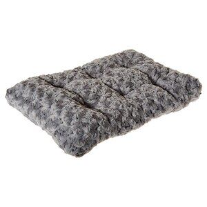 Gray Swirl Pet Cat or small Dog Bed Pillow Swirl Bed Grey 17 Inch x 11 Inch